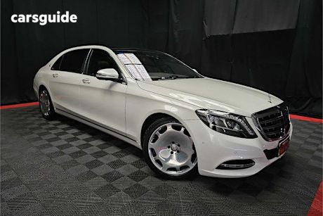 White 2015 Mercedes-Benz S500 Sedan MAYBACH S550 V8