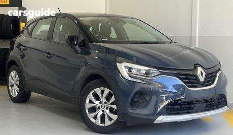 Blue 2021 Renault Captur Wagon Life