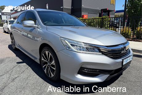 Grey 2017 Honda Accord Sedan V6-L