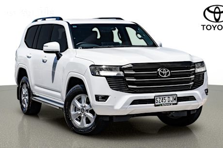 White 2024 Toyota Landcruiser Wagon Lc300 Gxl (4X4)