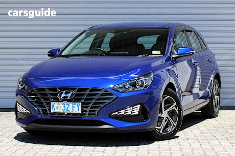 Blue 2022 Hyundai I30 Hatchback Active