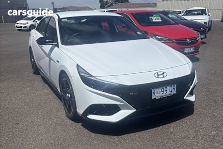 White 2022 Hyundai I30 Sedan N Line