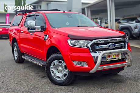 Red 2016 Ford Ranger Dual Cab Utility Xlt 3.2 (4X4)