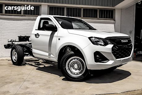 White 2025 Isuzu D-MAX Cab Chassis Sx (4X2) High-Ride