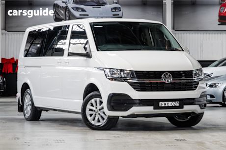 White 2021 Volkswagen Caravelle Wagon Tdi340 Lwb (Trendline)