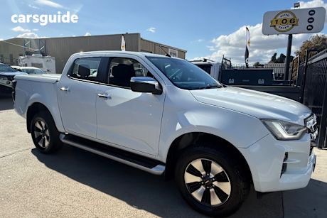 White 2021 Isuzu D-MAX Crew Cab Utility Ls-U (4X2)