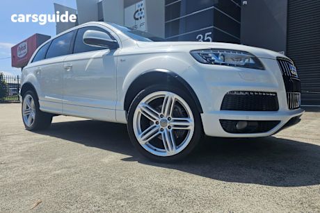 White 2012 Audi Q7 Wagon 3.0 Tdi Quattro
