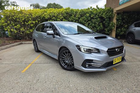 Silver 2018 Subaru Levorg Wagon 2.0 Sti Sport
