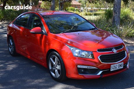 Red 2016 Holden Cruze Sedan Sri Z-Series