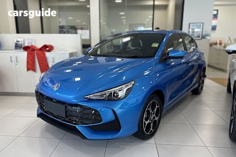 Blue 2024 MG MG3 Hatchback Essence Hybrid+