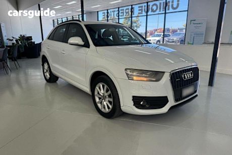 White 2013 Audi Q3 SUV TFSI