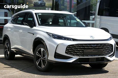 White 2025 MG HS Wagon Excite