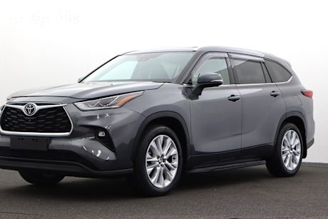 Grey 2021 Toyota Kluger Wagon Grande Awd