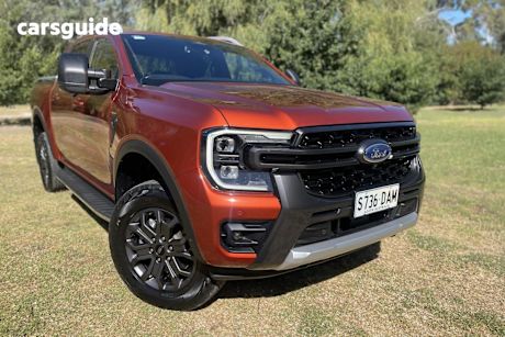 Orange 2023 Ford Ranger Double Cab Pick Up Wildtrak 3.0 (4X4)
