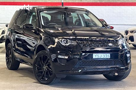 Black 2018 Land Rover Discovery Sport Wagon Td4 (132Kw) Hse 5 Seat