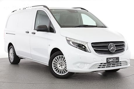 White 2021 Mercedes-Benz Vito Van 119 Cdi Mwb Rwd