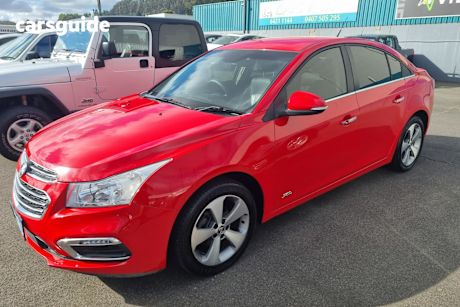 Red 2016 Holden Cruze Sedan Z-Series