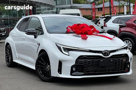 White 2024 Toyota GR Corolla Hatchback Gts