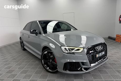Grey 2017 Audi RS3 Sedan Quattro