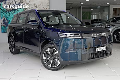 Blue 2025 Jaecoo J5 SUV EV SUMMIT F