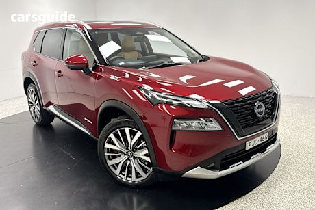 Red 2024 Nissan X-Trail Wagon Ti-L (4Wd) E-Power (Hybrid)