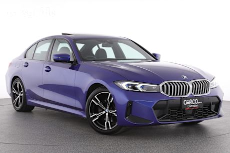 Blue 2022 BMW 320I Sedan M Sport
