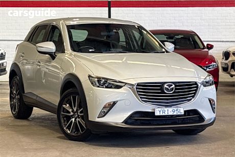 White 2017 Mazda CX-3 Wagon S Touring (Fwd)