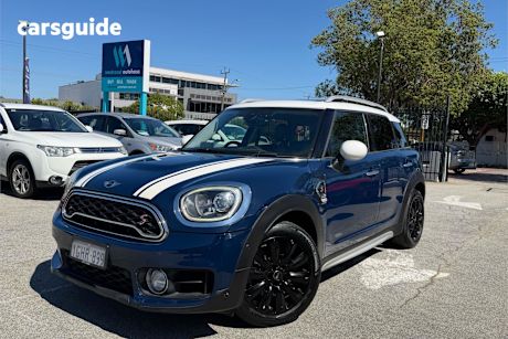 Blue 2017 Mini Countryman Wagon Cooper S