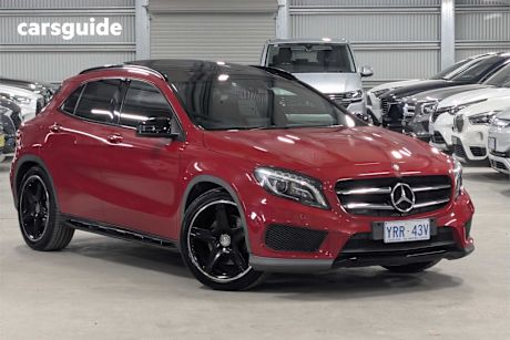 Red 2015 Mercedes-Benz GLA250 Wagon 4Matic
