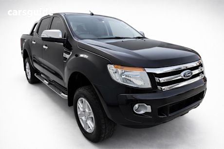 Black 2014 Ford Ranger Dual Cab Utility Xlt 3.2 (4X4)