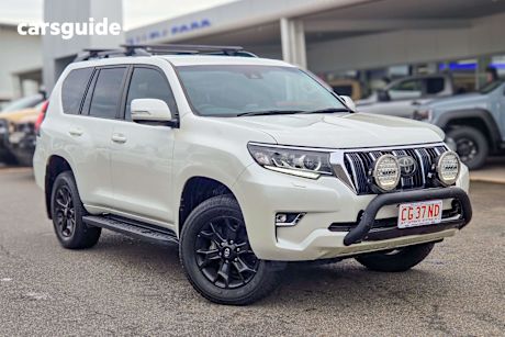 White 2017 Toyota Landcruiser Prado Wagon Gxl (4X4)