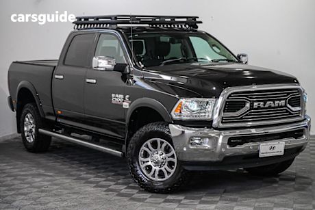 Black 2018 RAM 2500 Dual Cab Utility Laramie (4X4)
