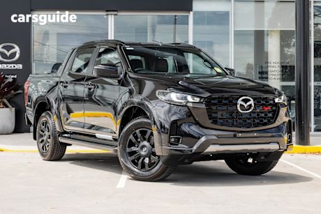 Black 2025 Mazda BT-50 Dual Cab Pick-up Sp (4X4)