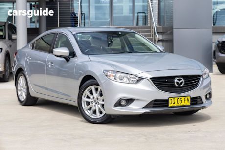 Silver 2016 Mazda 6 Sedan Sport