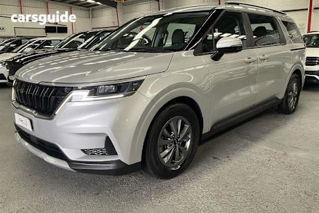 Silver 2021 Kia Carnival Wagon S