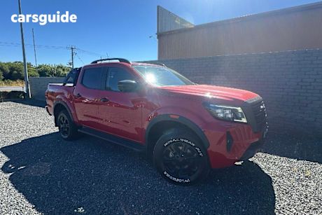Red 2021 Nissan Navara Dual Cab Pick-up Pro-4X (4X4)