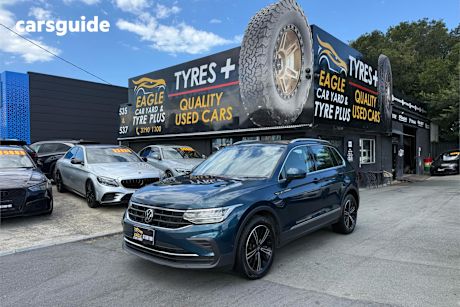 Blue 2023 Volkswagen Tiguan Wagon 110Tsi Life