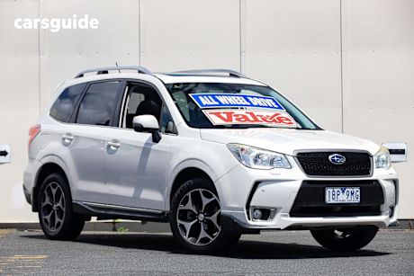 White 2014 Subaru Forester Wagon 2.0Xt Premium