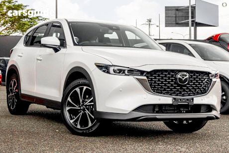 White 2025 Mazda CX-5 Wagon G25 Touring (Awd)