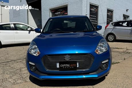 Blue 2018 Suzuki Swift Hatchback Gl Navigator