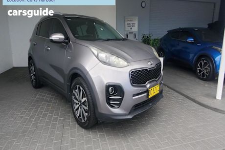 Silver 2016 Kia Sportage Wagon Sli (Awd)