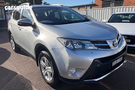 Silver 2012 Toyota RAV4 Wagon Gxl (4X4)