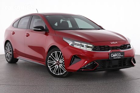 Red 2023 Kia Cerato Sedan Gt