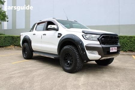 White 2015 Ford Ranger Crew Cab Utility Wildtrak 3.2 (4X4)