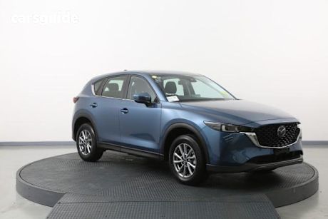Blue 2024 Mazda CX-5 Wagon G20 Maxx (Fwd)