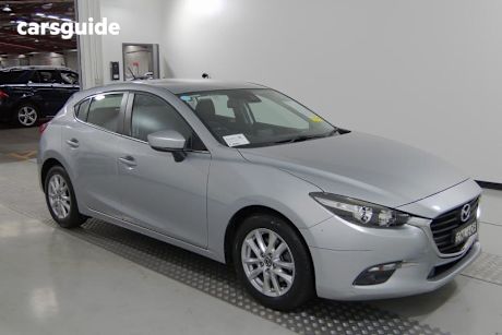 Silver 2017 Mazda 3 Hatchback Touring