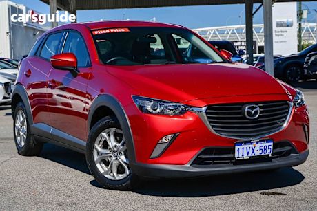 Red 2015 Mazda CX-3 Wagon Maxx (Fwd)