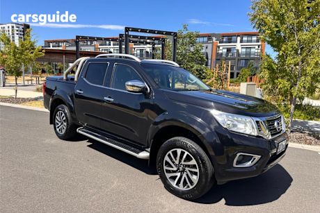 Black 2016 Nissan Navara Dual Cab Utility St-X (4X4)