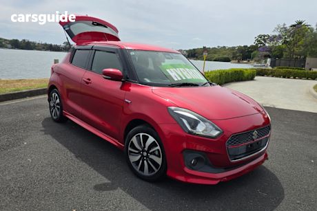 Burgundy 2017 Suzuki Swift (hybrid) Hatchback Rs