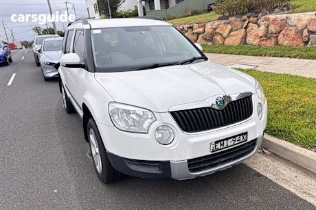White 2012 Skoda Yeti SUV 77 TSI (4X2) 5L